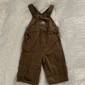 3 for $30 Vintage Please Mum Brown Surfs Up Overalls 6m